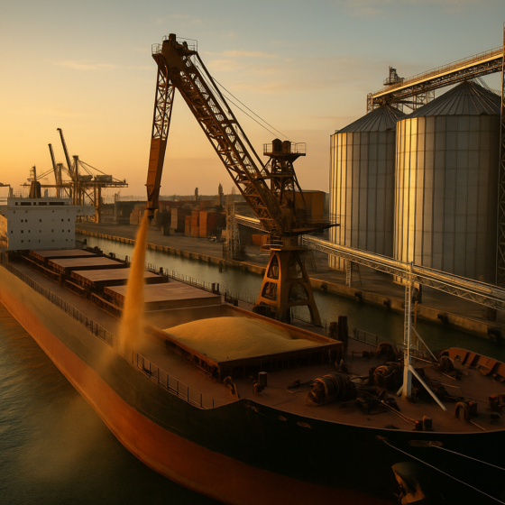 Odessa Region Ports Export More Grain Than Before the War