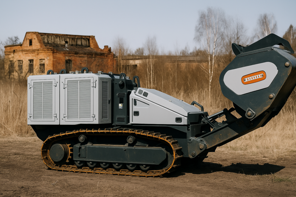 Ukrainian-Made GART 5100 Demining Machine Gets Green Light for Mass ...
