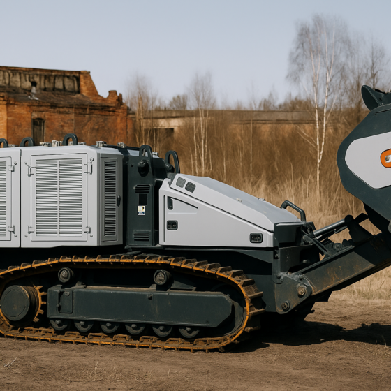 Ukrainian-Made GART 5100 Demining Machine Gets Green Light for Mass Production