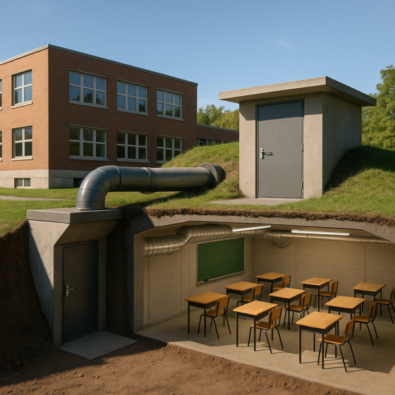 Underground Schools in Sumy Region: 11 New Shelters Will Keep Children Learning Safely