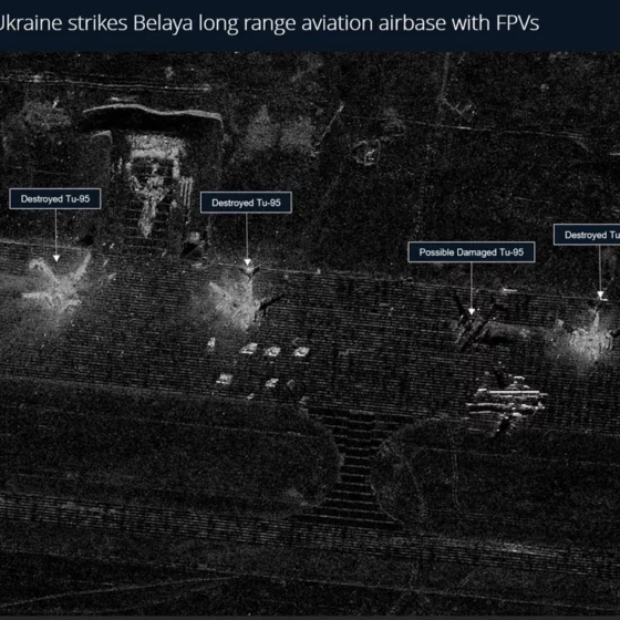 Belaya Air Base Strike — Initial Satellite Assessment