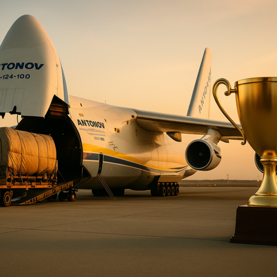 Antonov Airlines Wins THLG Excellence Award—Signal for Investors in Ukraine’s Oversize Air-Cargo Niche