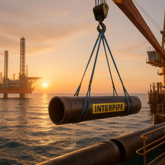 Interpipe Enters Offshore Segment with First Delivery of Tubing for Shallow-Water Gas Field