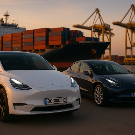 Used-Car Imports from the U.S. Up 12 % in May—Tesla Models Lead the Pack