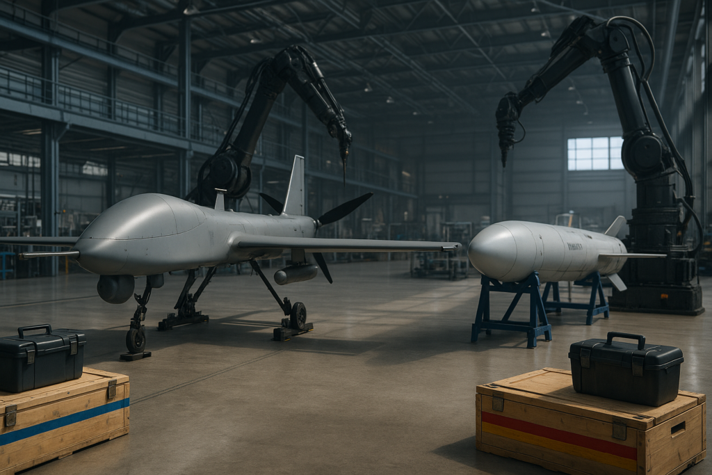 Germany, Ukraine Sign Defense Pact with Joint Drone, Missile Production and UK Pledge of 120,000 Drones