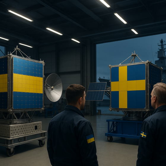 Ukraine × Sweden │ Defence-Space Cooperation Brief