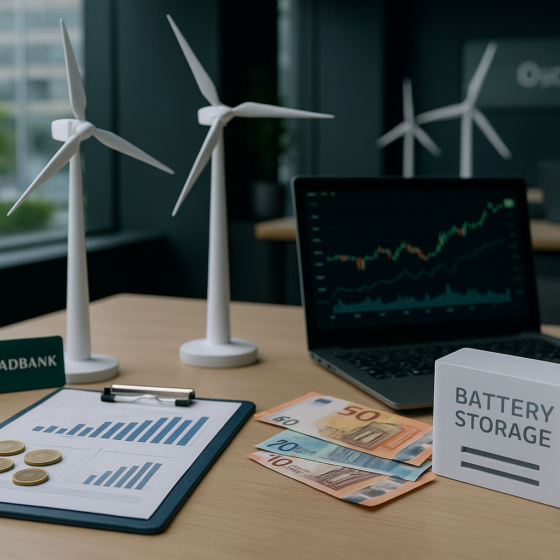 Banks Pivot to Renewables: 50% of Oschadbank’s 2025 Energy Loans Are Storage, 40 % Wind