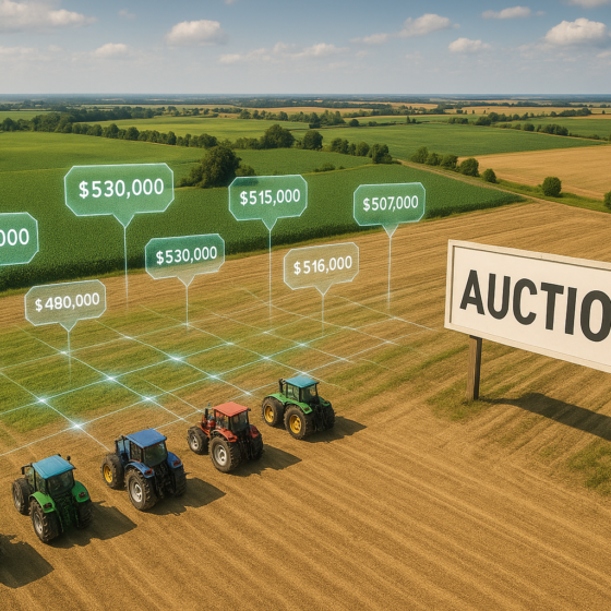 State-Owned Farmland Auctions Smash Demand Records