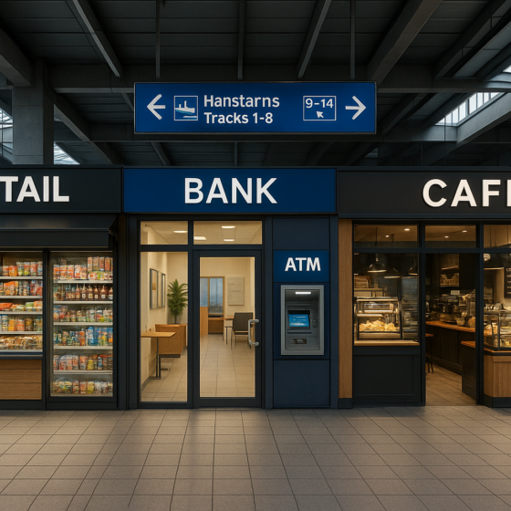 Prime Station Real-Estate: Ukrzaliznytsia Opens Bids for High-Footfall Retail at 6 Major Hubs