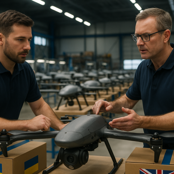 UK–Ukraine Joint Drone-Production Deal Secured
