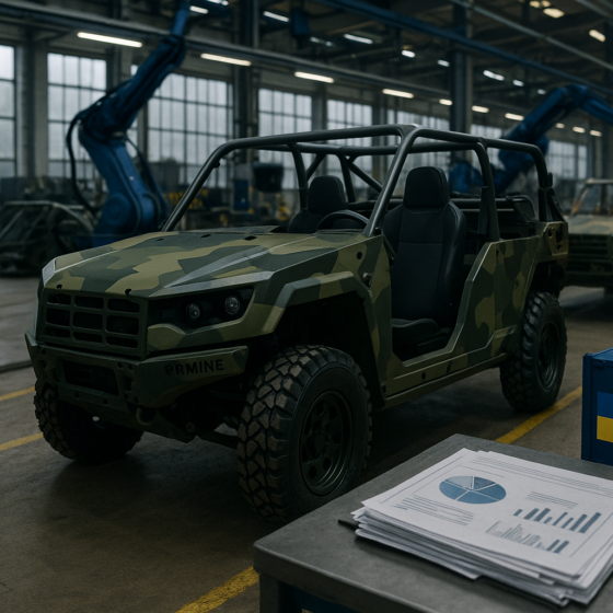Dutch Financing Kick-Starts “Ermine” Ground-Vehicle Line in Ukraine