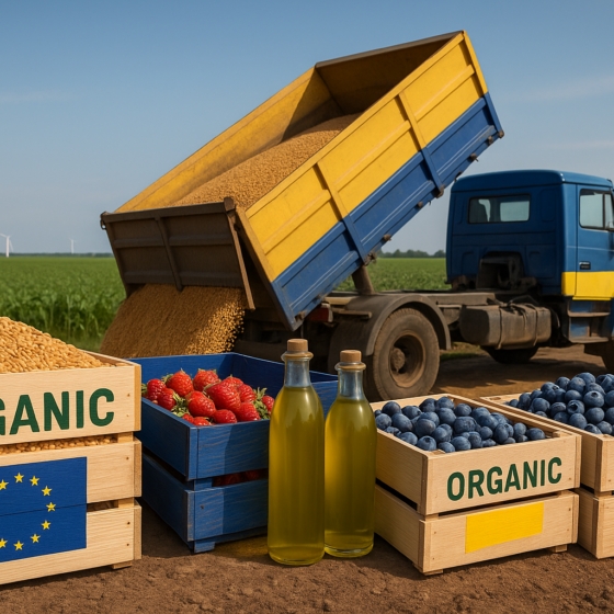 Ukraine Ranks Among Top-3 Organic Suppliers to the EU in 2024