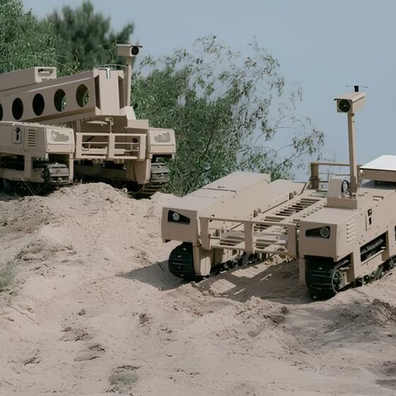 Ukrainian‐built TERMIT ground robot cleared for frontline duty