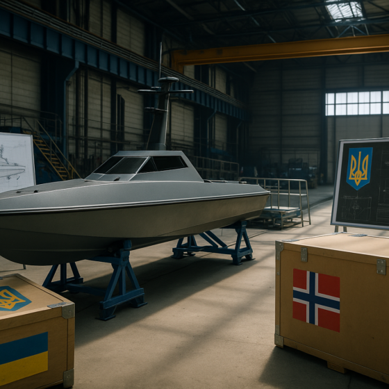 Norway bankrolls new Ukrainian ship-drone plant