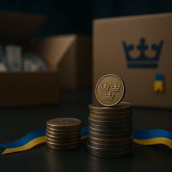Sweden Redirects €150 Million to Ukraine & Crisis Hot-Spots