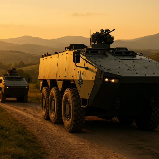 First Latvian‑Supplied Patria 6×6 APCs Arrive in Ukraine