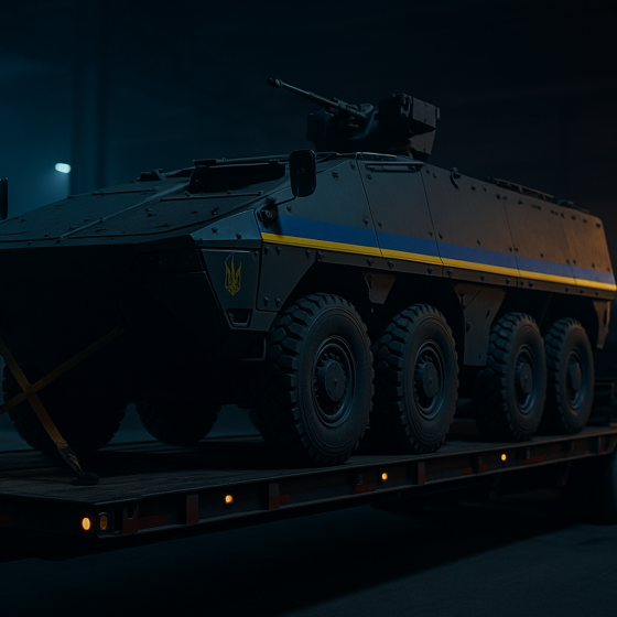 Latvia Sends 42 Patria 6×6 APCs to Ukraine