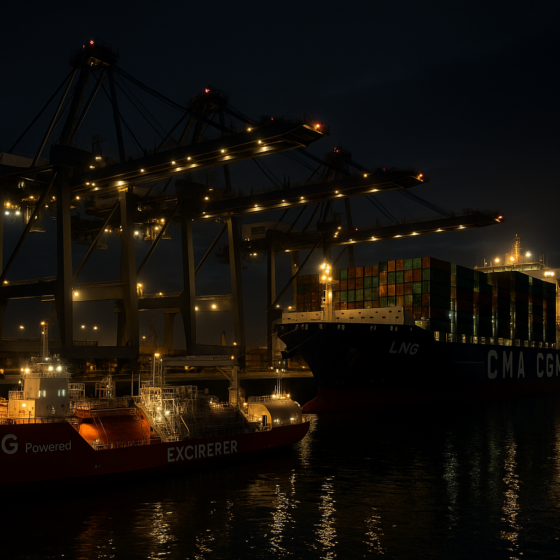 CMA CGM and TotalEnergies Launch LNG‑Bunkering Joint Venture in Rotterdam