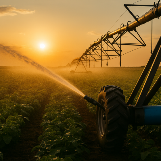 Ukraine Funds Major Irrigation Expansion for Southern and Eastern Farms