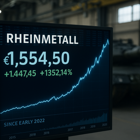 Rheinmetall Stock Soars 14x Since Start of War in Ukraine