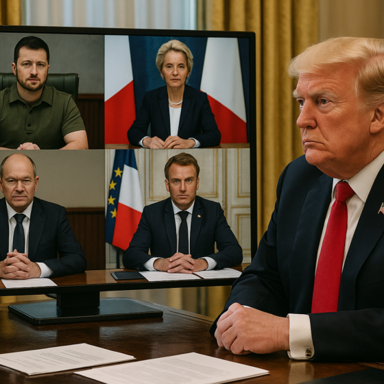 Trump, Zelensky, and European Leaders Hold Online Summit Ahead of Alaska Meeting with Putin