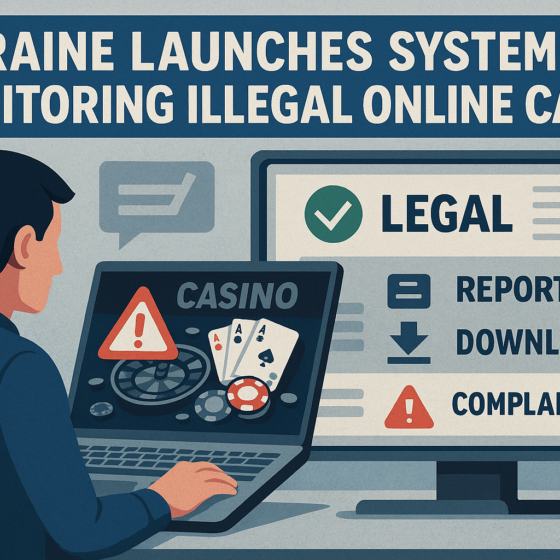 Ukraine Launches System for Monitoring Illegal Online Casinos