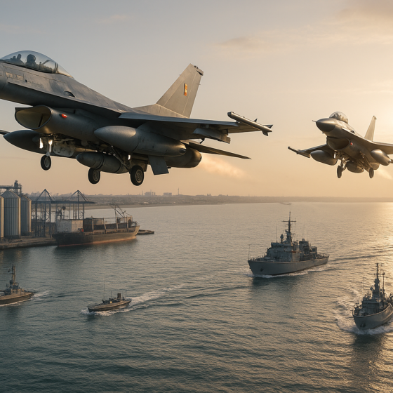Belgium to Transfer F-16s to Ukraine and Boost Black Sea Security