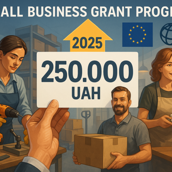 Small Business as a Big Bet: Ukraine Launches “The Power of Small 2025” Grant Program