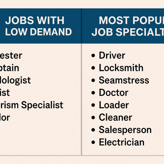 Professions in Demand and Decline in Ukraine: Who Employers Are Looking For in 2025
