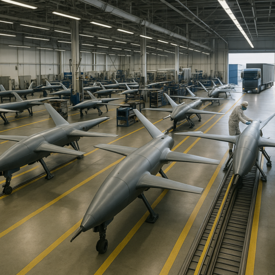 UK to Mass-Produce 1,000 Interceptor Drones Per Month for Ukraine