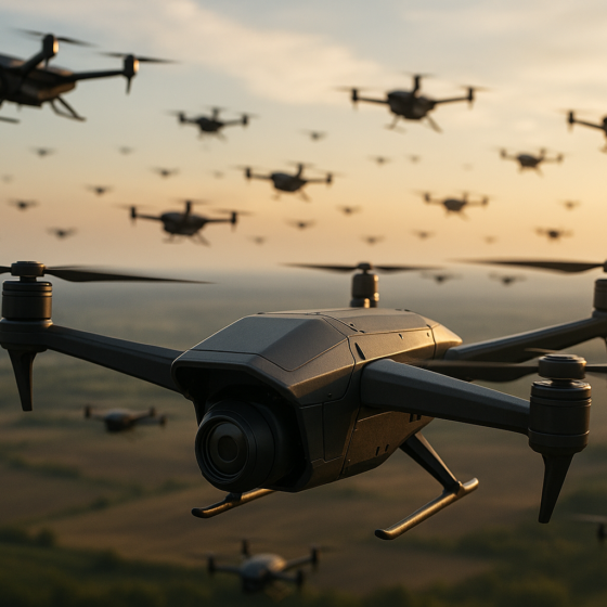 Ukrainian Defense Startup Swarmer Raises $15 Million to Advance AI-Controlled Drone Swarms