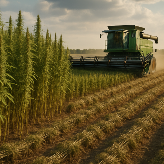 Technical Hemp Harvested in Chernihiv Region: 250 Tons Expected