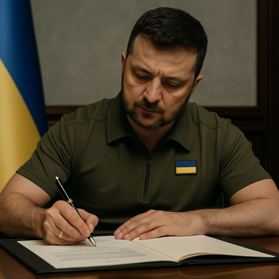 Zelensky Signs Law on Military Ombudsman in Ukraine