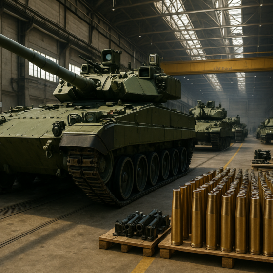 European Defense Stocks Surge After Trump’s Statement on Ukraine