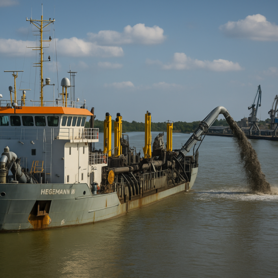 Dredging Worth Almost €1 Million to Be Carried Out in Izmail Port
