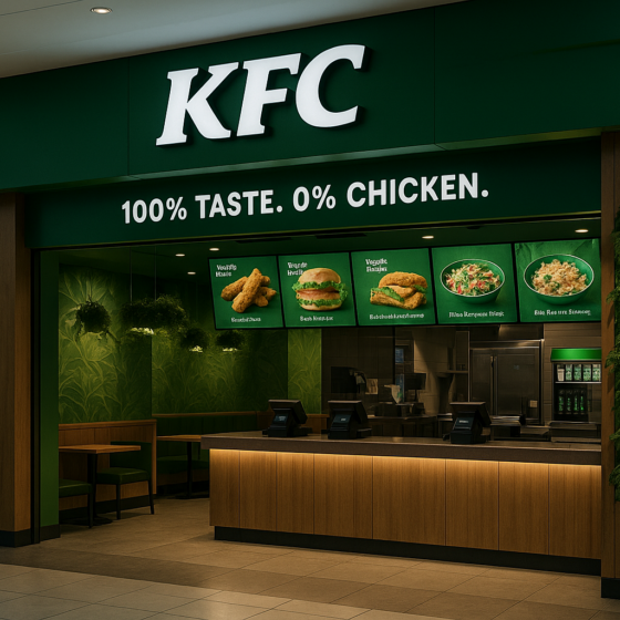 KFC Opens First Vegetarian Restaurant in Ukraine