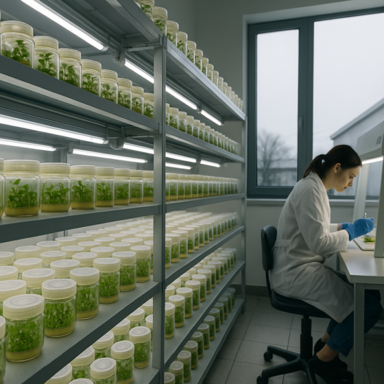 Farm in Kyiv Region Develops Plant Cloning Laboratory