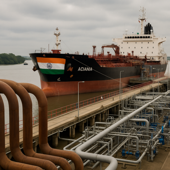 India Becomes Ukraine’s Top Diesel Supplier Amid U.S. Tariffs