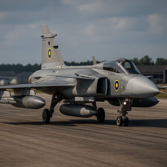 Ukraine to Receive Swedish Multi-Role JAS 39 Gripen Fighters