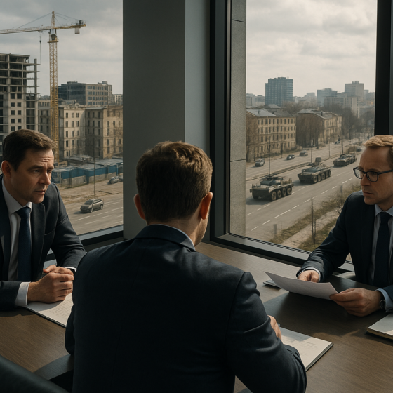 To Make Money, You Need to Invest Now: How Investors Work in Conflict Zones