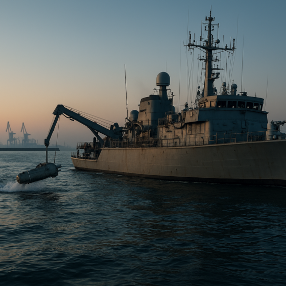 Ukraine Receives Mine Countermeasure Ship from the Netherlands, Another Expected by Year-End
