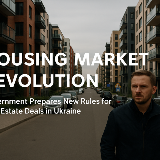 Housing Market Revolution: Government Prepares New Rules for Real Estate Deals in Ukraine
