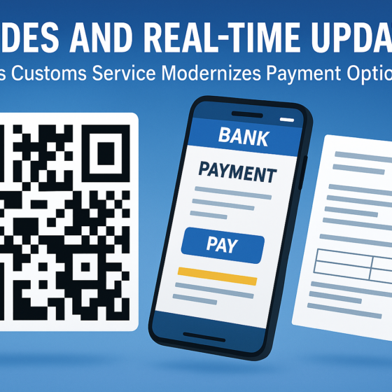 QR Codes and Real-Time Updates: Ukraine’s Customs Service Modernizes Payment Options