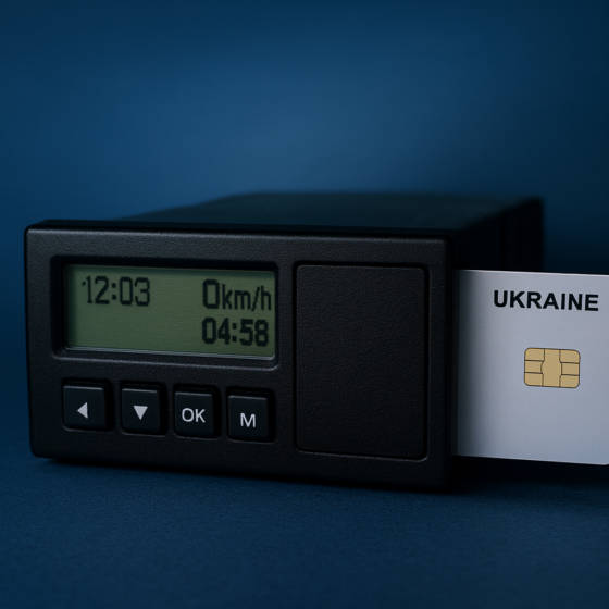 Carriers in Ukraine Can Now Order and Receive Smart Tachograph Cards Domestically