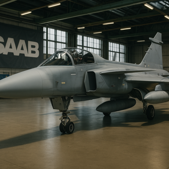 Saab Weighs Final Assembly of JAS 39 Gripen Fighters in Ukraine