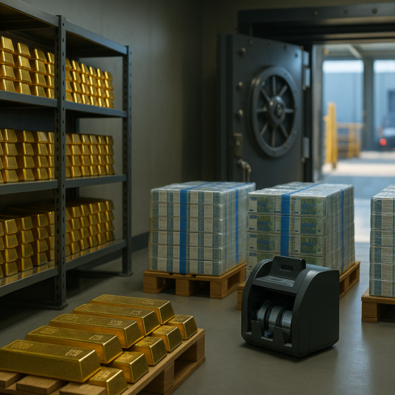 Banks Set War-Time Record for Gold Imports