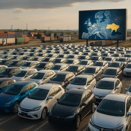 Top-10 Countries Supplying Passenger Cars to Ukraine (Jan–Aug 2025)