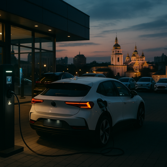 Electric Cars Overtake Gasoline Vehicles in Sales in Ukraine for the First Time