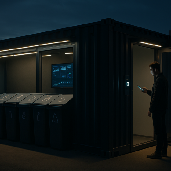 Ukraine Opens Its Second Innovative 24-Hour Waste Sorting Capsule