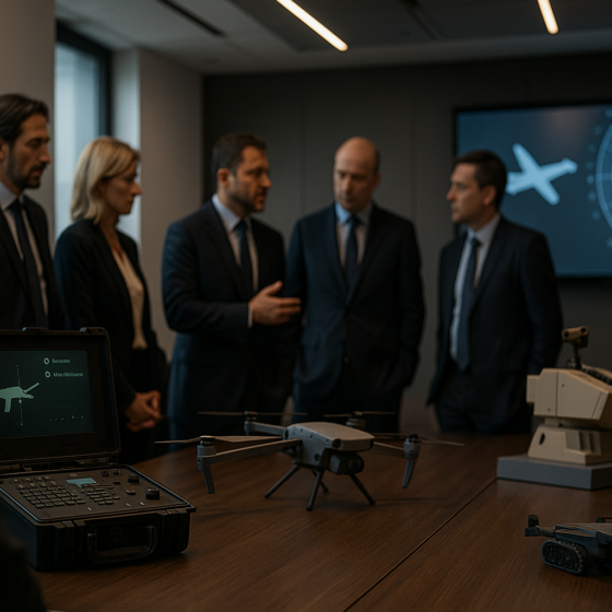 Zelensky Meets Spanish Defense Firms To Discuss Joint Projects